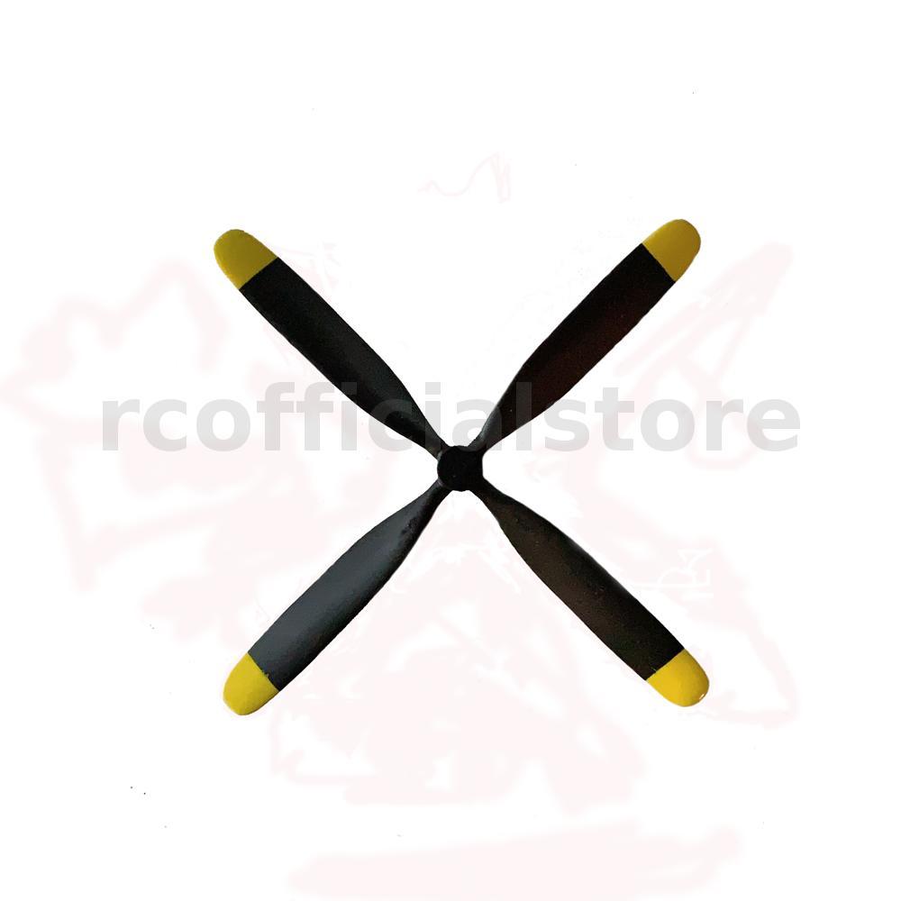 Volantex RC 768-1 Mustang P-51D Warbird RC Aiprlane อะไหล่ 4 ใบมีด 3.0 มม. ใบพัด