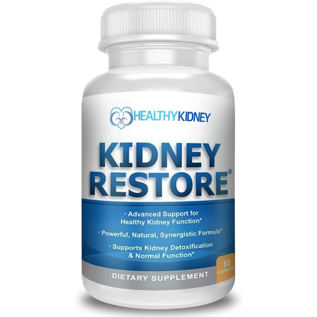 Kidney Cleanse Detox & Repair - สูตรโดย Kidney Health Expert Living w/Transplant - US Made Kidneys S