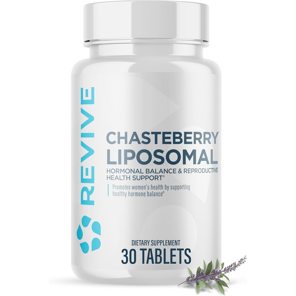 Revive MD Chasteberry อาหารเสริมสําหรับผู้หญิง - Chaste-Berry Liposomal (Vitex Agnus-Castus) - รองรั