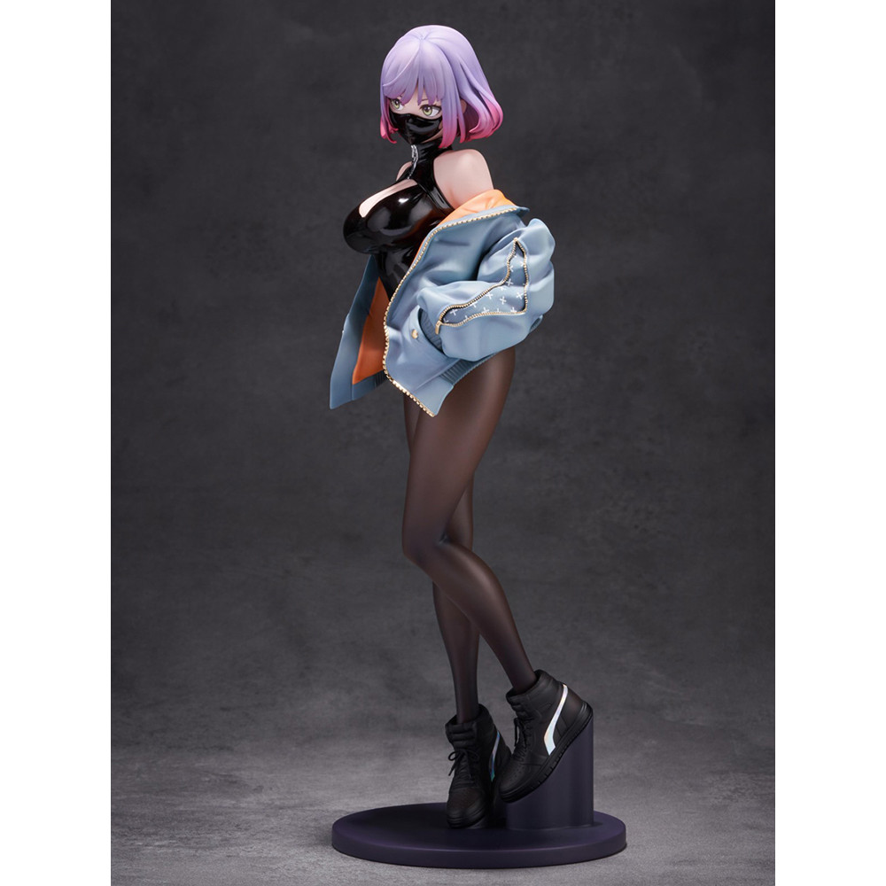 รองเท้าผ้าใบ x High Slits x Mask LUNA LUNA Hand-Made อะนิเมะสองมิติสาวสวยรุ่นแชสซีตกแต่ง