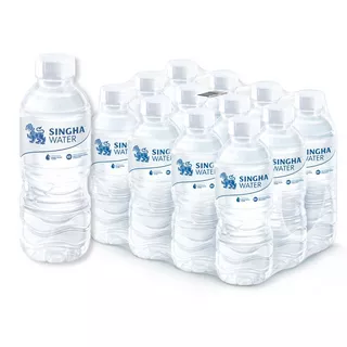 สิงห์น้ำดื่ม 330มล.แพค 12 Singha Water 330ml. Pack 12 [หมายเลขบาร์โค้ด 8850999002675 ]