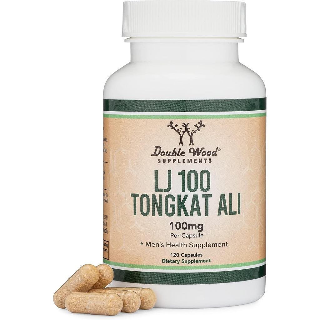 LJ100TongkatAliforMen(120Capsules)- OnlyClinicallyProvenandPatentedMensHeathkatAlipeptide(LJ100Stdto