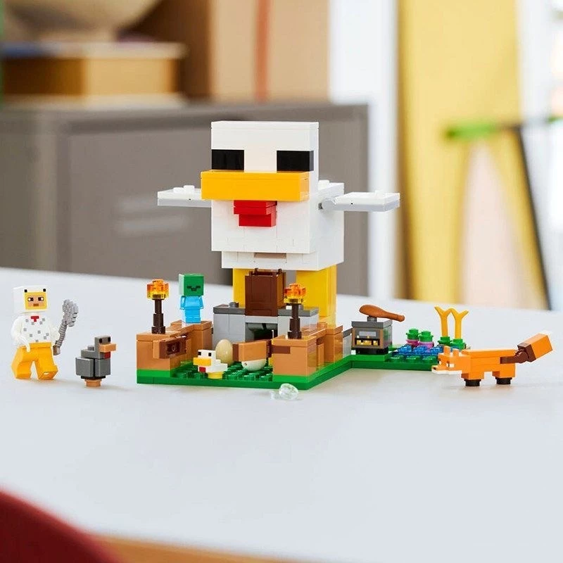 เลโก้ Minecraft ชุด 21585 ฟาร์มไก่ ของเล่นตัวต่อ thumbnail 7