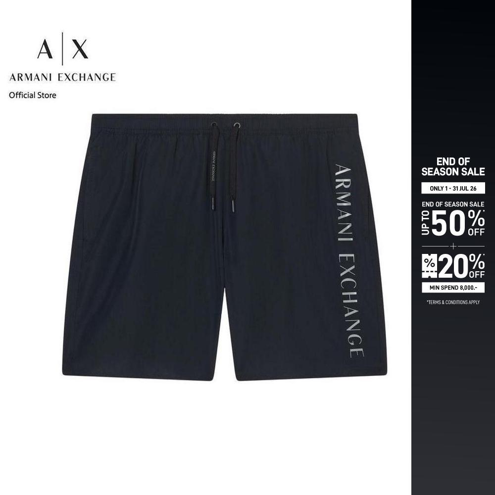 Armani Exchange กางเกงว่ายน้ำผู้ชาย รุ่น XM000832-AF22573-UB101 สีกรมท่า