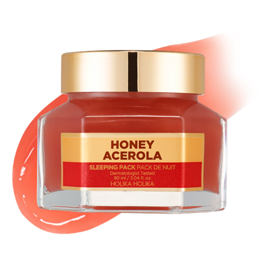 Holika Holika Honey Skin Sleeping Pack Acerola Honey 1 แพ็ค 90ml