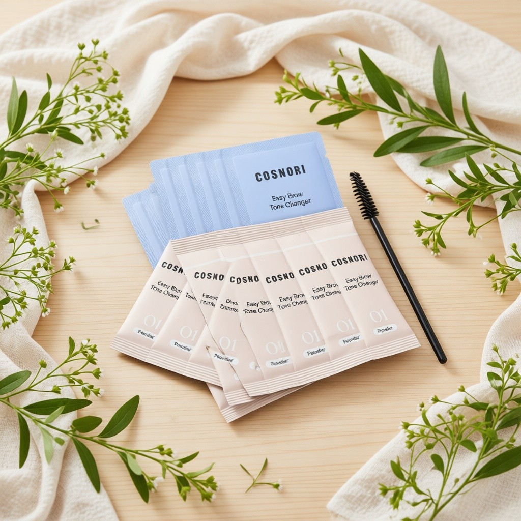 [Cosnori] Easy Brow Tone Changer, การประยุกต์ใช้ 5 ชิ้น, 1 ชิ้น l Brow Tone Changer l Natural Brow C