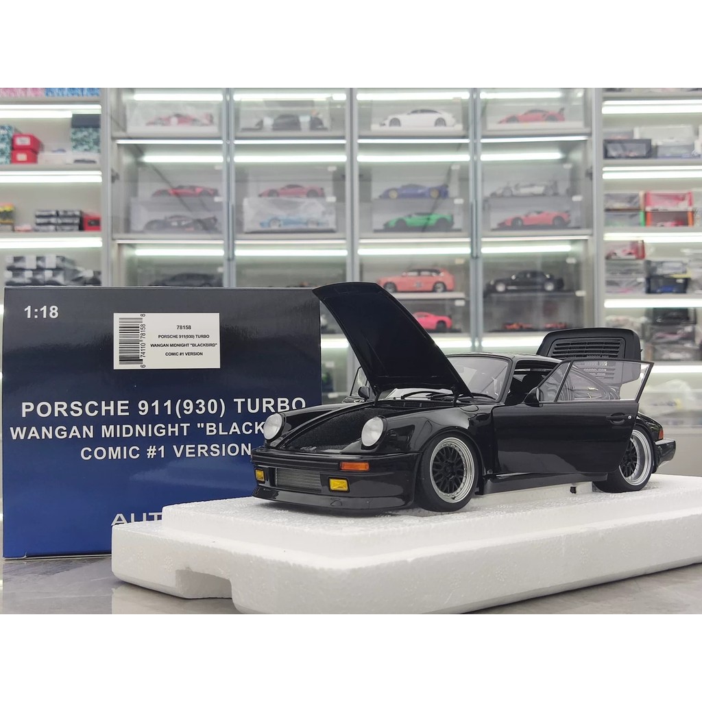 AUTO Art 1/18 Porsche 930 Turbo (Bl (หากมีคําถามใดๆ ติดต่อฝ่ายบริการลูกค้าออนไลน์)
