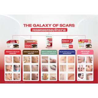 Puricas Intensive Dark Spot & Acne Scar Gel / Dragon's Blood Scar Gel เพียวริก้าส์ ( 3/8 กรัม )