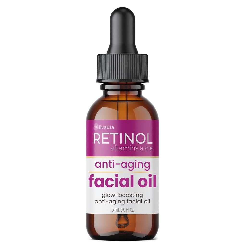 LIVAURA Ladies Retinol Facial Oil-Moisturizing Anti-Aging Luminous Facial Oil | น้ํามันบํารุงผิวหน้า