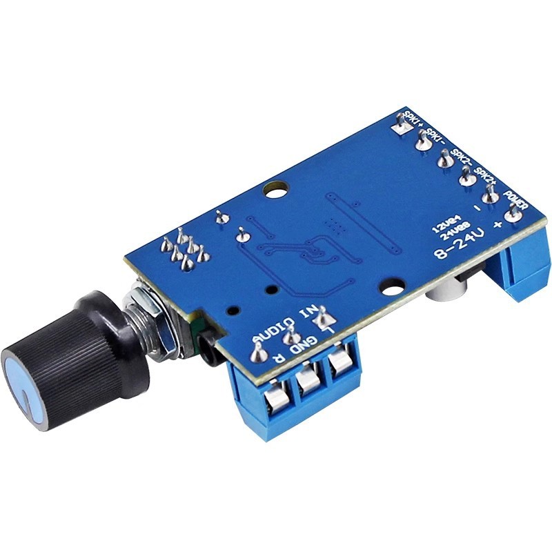 30Wx2 สเตอริโอกําลังสูงเครื่องขยายเสียงดิจิตอล 12V24V แหล่งจ่ายไฟ DIY ลําโพงขนาดเล็กทําโมดูล AP3015 
