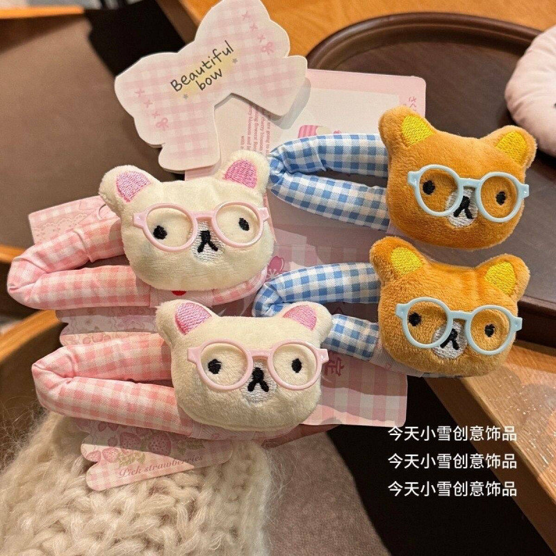 กิ๊ฟหมีตุ๊กต​า หมีใส่แว่นตา​ชิ้นใหญ่​ นุ่มนิ่มมากๆ หมีสีน้ำตาล​ติดทนแน่น