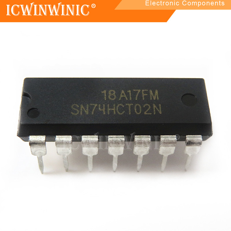 5 ชิ้น SN74HCT02N 74HCT02 DIP-14 IC วงจรรวม
