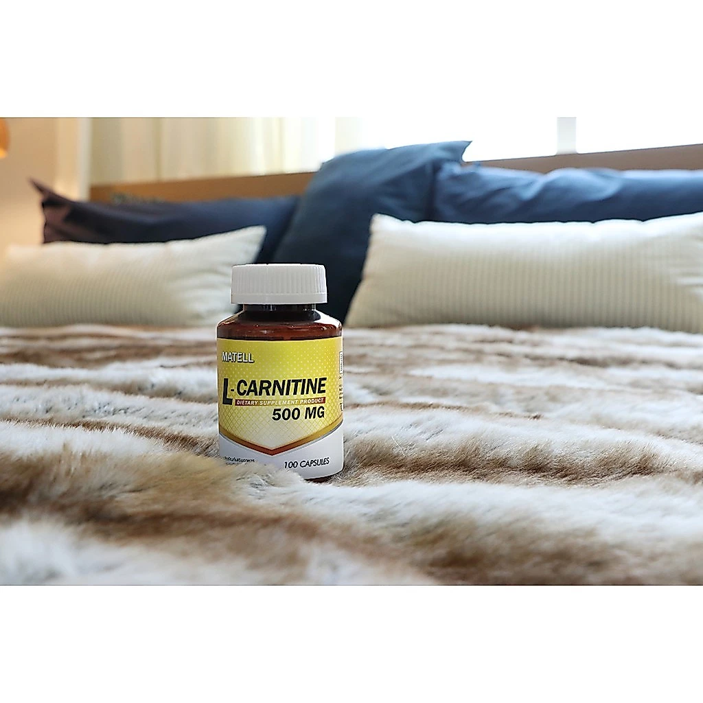 MATELL L-Carnitine 500mg(100capsules) แอลคาร์นิทีน 500มก(100แคป) thumbnail 6