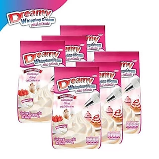 พร้อมส่ง ผงวิปปิ้งครีม รสหวาน 500ก. ผงวิปครีมสำเร็จรสจืด ผงวิปปิ้งครีมสำเร็จรูป