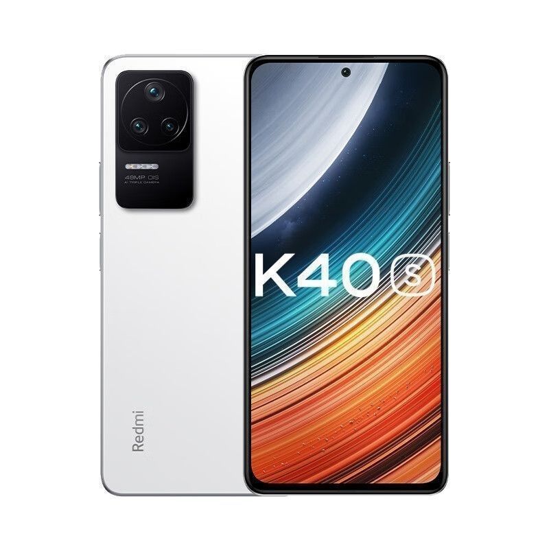 [มือสอง] Redmi Xiaomi K40S Snapdragon 870 โปรเซสเซอร์ลายนิ้วมือด้านข้างโทรศัพท์กีฬาอัจฉริยะ