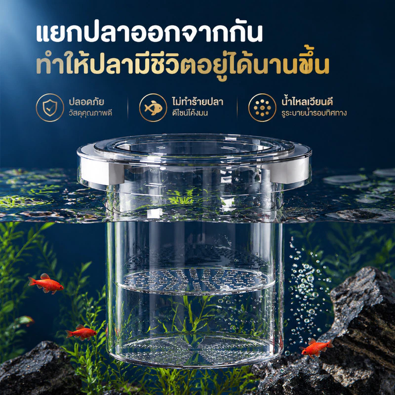 PawTica กล่องแยกปลา แบบลอยน้ำ thumbnail 7