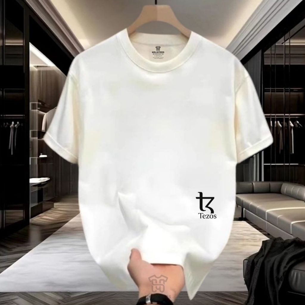 เสื้อยืด Distro Cotton Tezos Cripto 20S - สบายและนุ่ม Unisex Original Premium