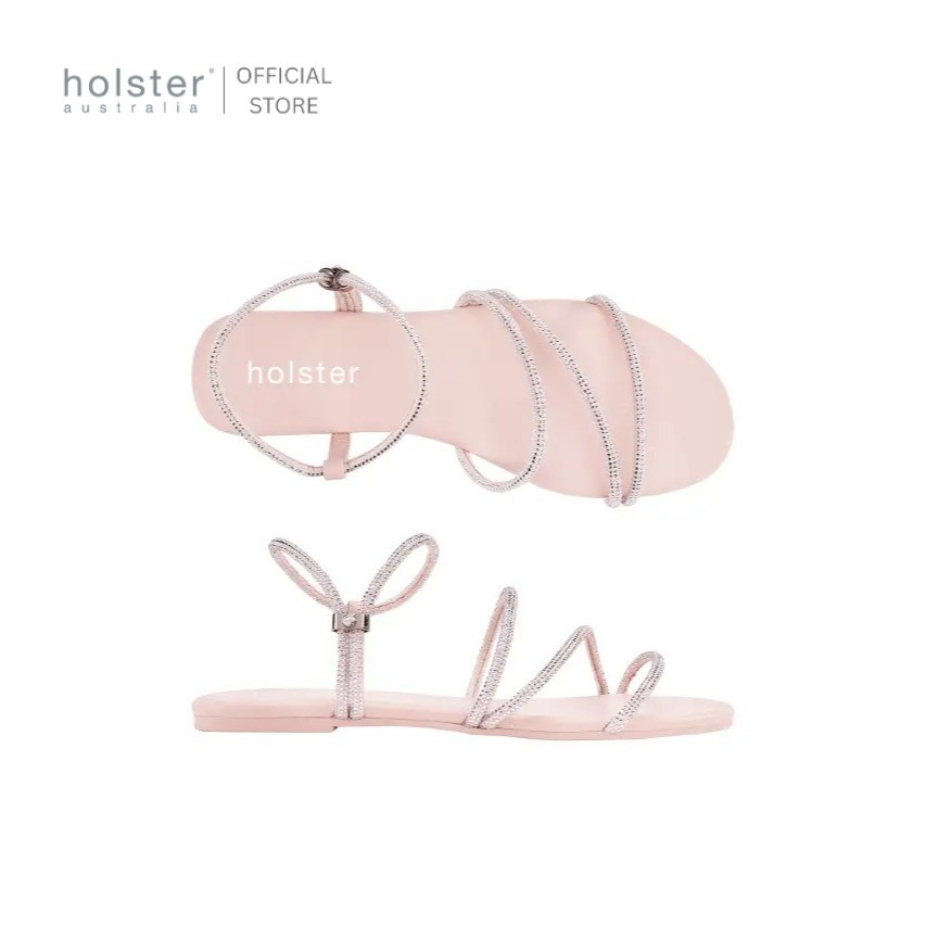 Holster รองเท้าแตะรัดส้นผู้หญิง Viva สี Piggy Pink