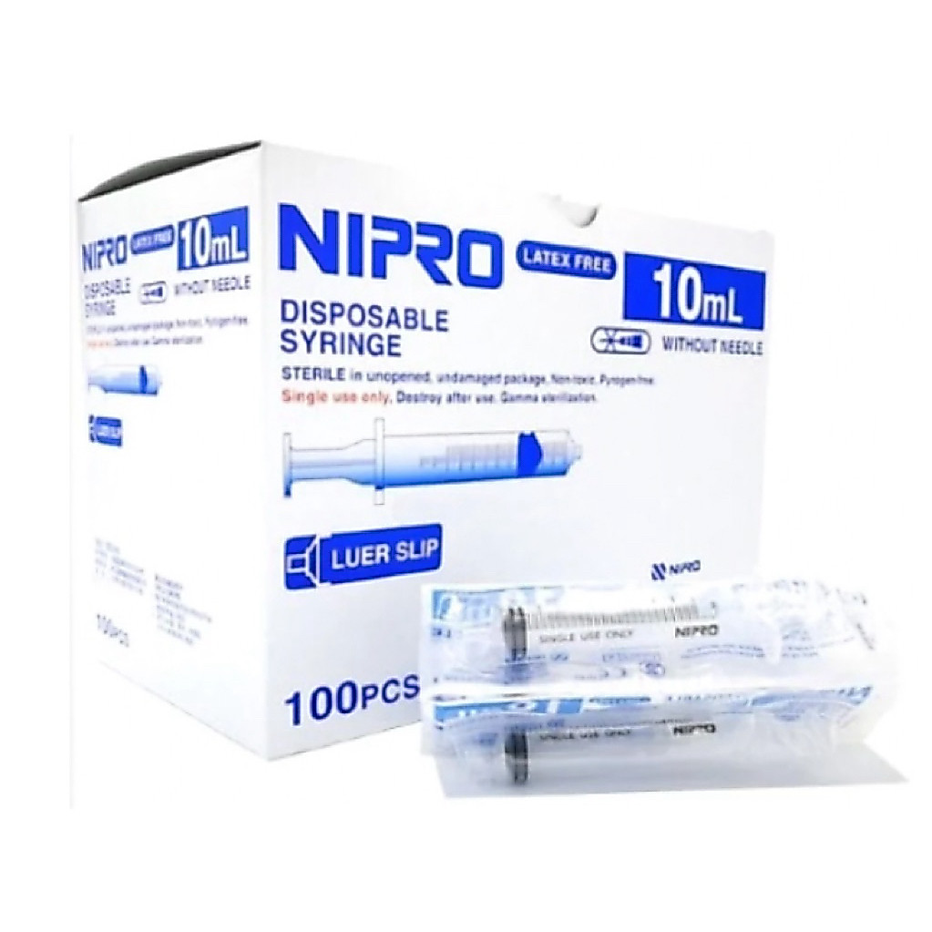 ไซริงค์ 10ml ยี่ห้อ Nipro