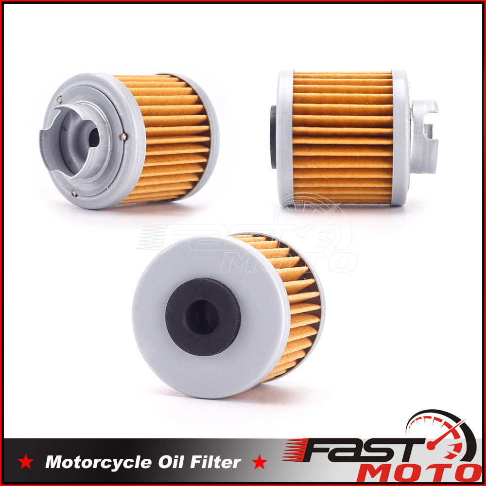 FA3pcs Motorcycle Oil Filter Engine Filter For Takegawa Kitaco Zongshen ZS190 YX 150/160 Pitster Pro