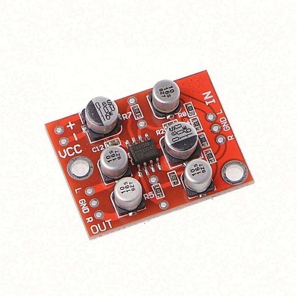 AD828 สเตอริโอ Preamp Power Amplifier Board Preamplifier โมดูล