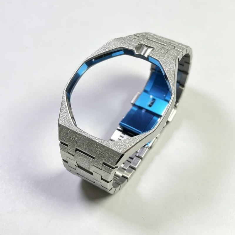 Mod Kit สําหรับ Casioak GA2100 GMAS2100 Gen4 การปรับเปลี่ยน Bezel Emery Frosted Case Band GA-2110 GA