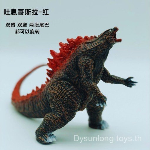 จากผู้ผลิตโดยตรง ของเล่นยางนุ่ม Godzilla ที่หายใจพร้อมข้อต่อที่สามารถเคลื่อนย้าย ตุ๊กตา Godzilla ที่ไม่แตกหัก