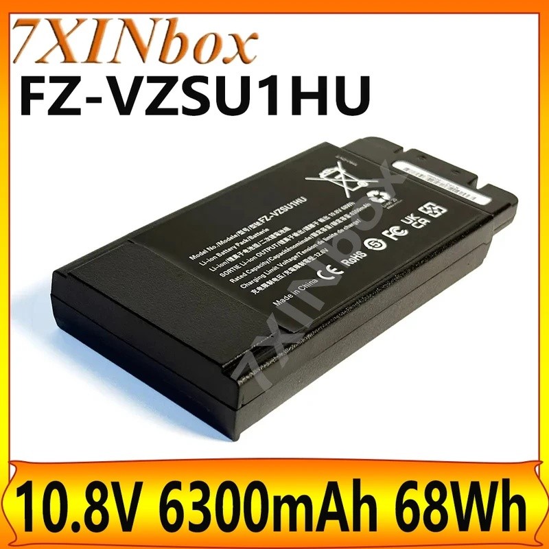 7XINbox FZ-VZSU1HU FZ-55 10.8V 6300mAh 68Wh แบตเตอรี่แล็ปท็อปสําหรับ Panasonic TOUGHBOOK FZ-55 Mk1 แ