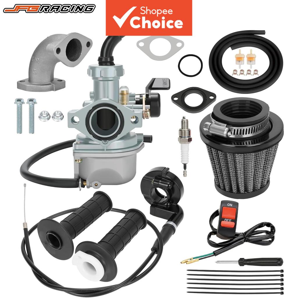 Pz22 22 มม.คาร์บูเรเตอร์สายคันเร่งสําหรับ 110cc 125cc 4 จังหวะ Pit Dirt Bike Atv Quad Apollo Rfz Coo