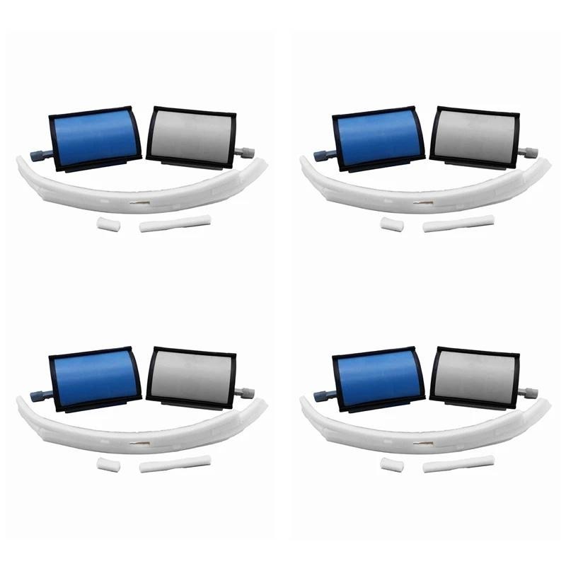 4X รถ Dual Zone เครื่องปรับอากาศเครื่องทําความร้อน Flap ชุดซ่อม 6480E3 สําหรับ Peugeot 407 2004-2016