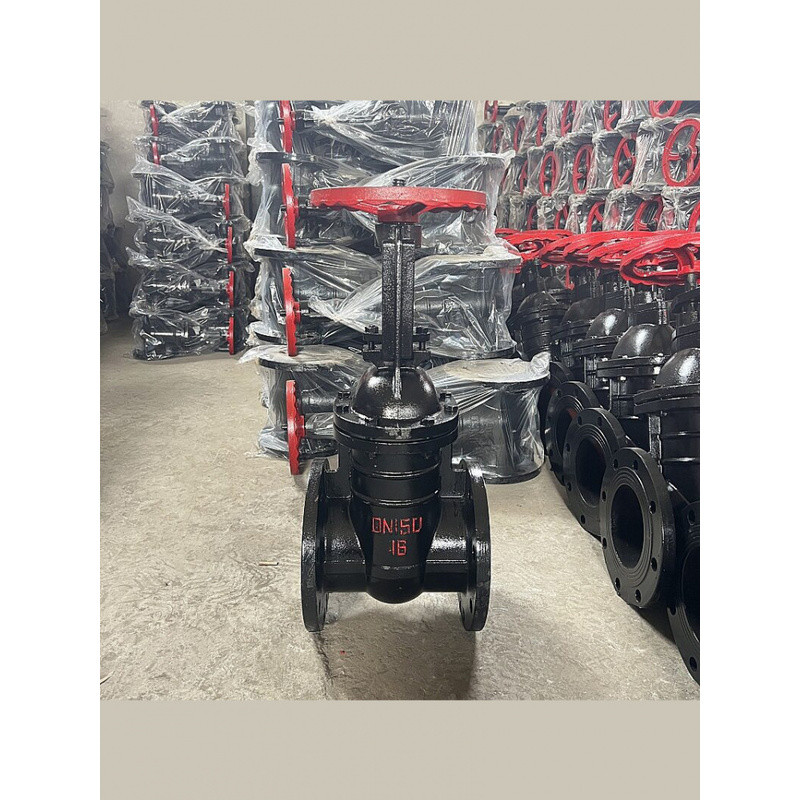 Z41T-10/16 เหล็กหล่อเปิดก้านวาล์วประตูหน้าแปลน HT200/QT450 ซีลแข็งแกนทองแดงวาล์วประตูสวิตช์แกนเหล็ก