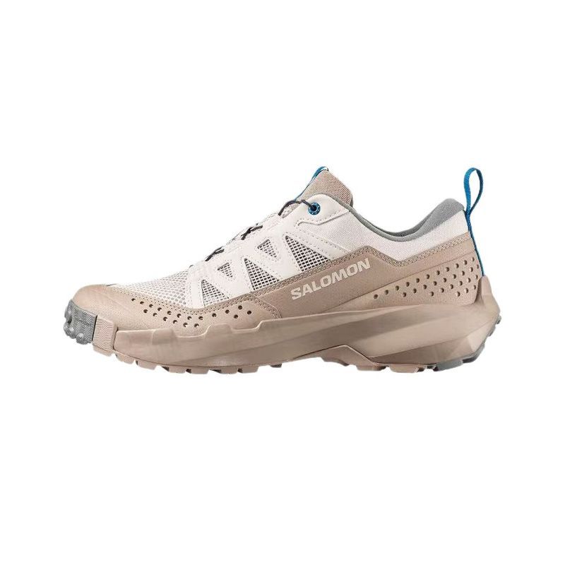 T Tiger Tooth รองเท้าผ้าใบ Salomon Salomon กลางแจ้งผู้ชายผู้หญิงฤดูร้อนรองเท้าติดตามแม่น้ํา TERRAMPH