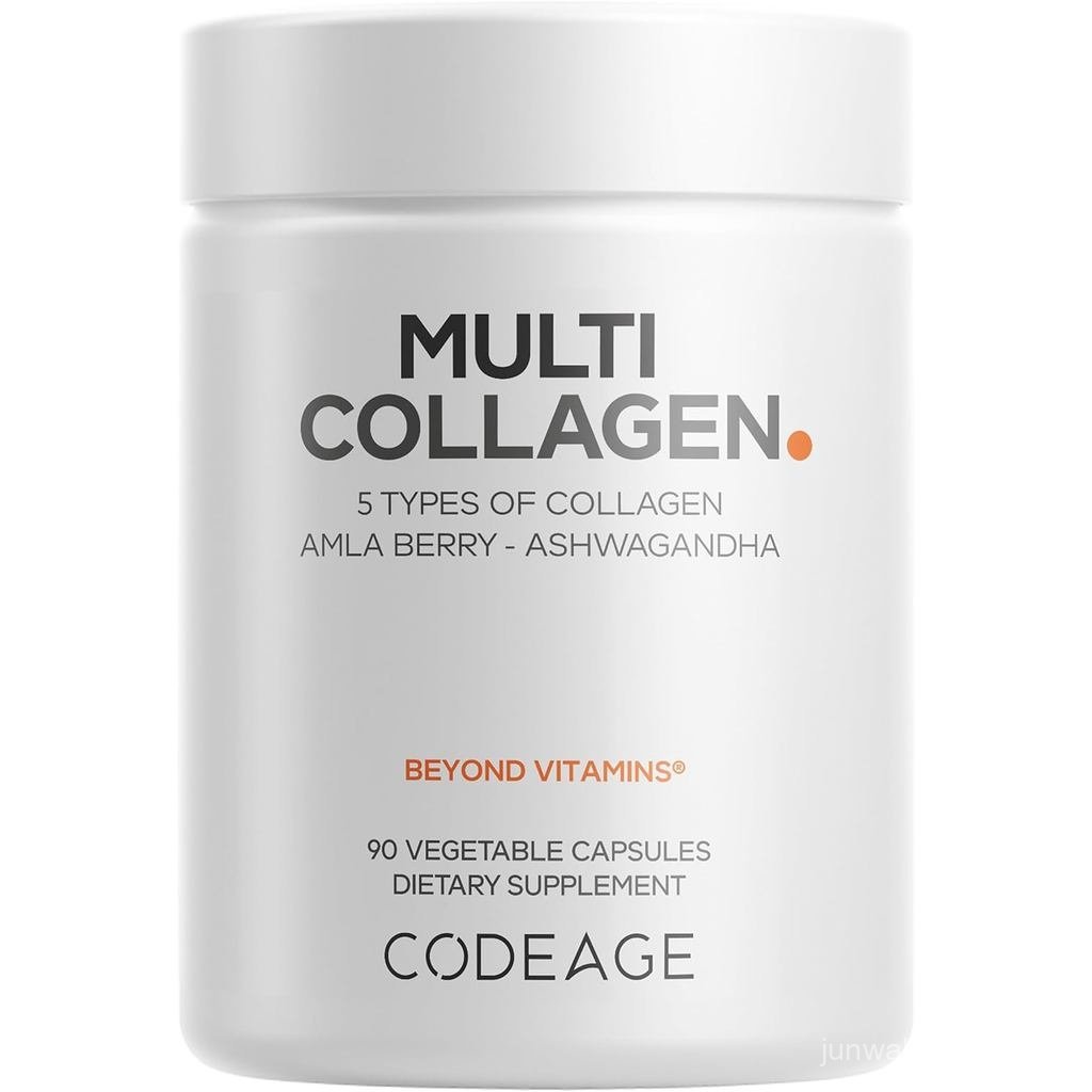 Codeage Multi Collagen Peptides Protein Capsules 5 ชนิดคอลลาเจน GrassFed & Hydrolyzed Bovine Collage