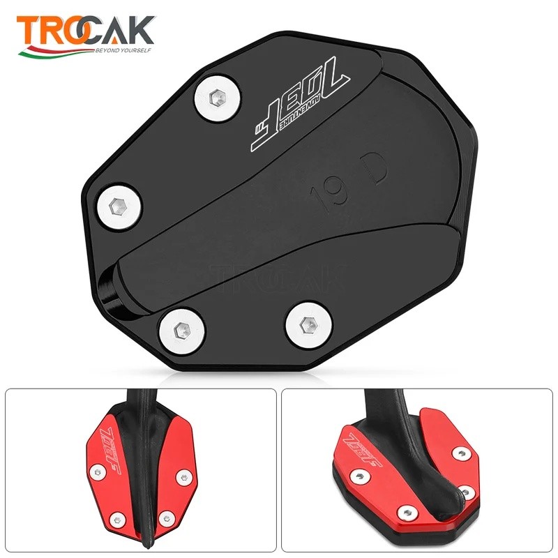 สําหรับ ZONTES 703F F703 703 F ZT703 F ZT703F 2026 รุ่นช่วงล่างต่ํารถจักรยานยนต์ CNC Kickstand ขาตั้