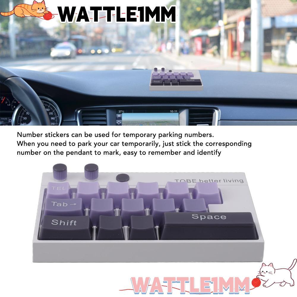 WATTLE1MM Mechanical Keyboard เครื่องประดับ, ABS 4.09x2.56x0.71in คีย์บอร์ดตกแต่งเครื่องประดับ,จํานว