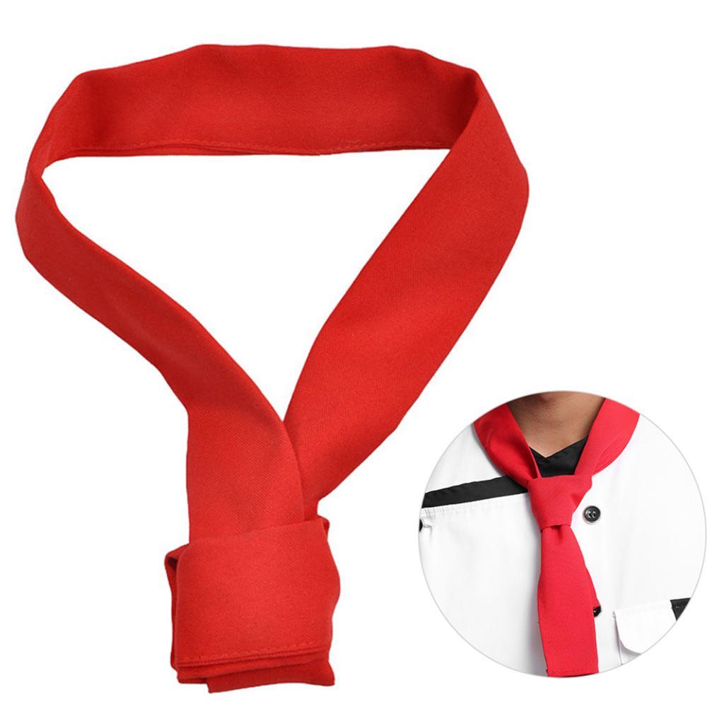Lhome Chef ผ้าพันคอ Tie ครัวทําอาหาร Neckerchief สําหรับสุภาพสตรีและผู้ชาย
