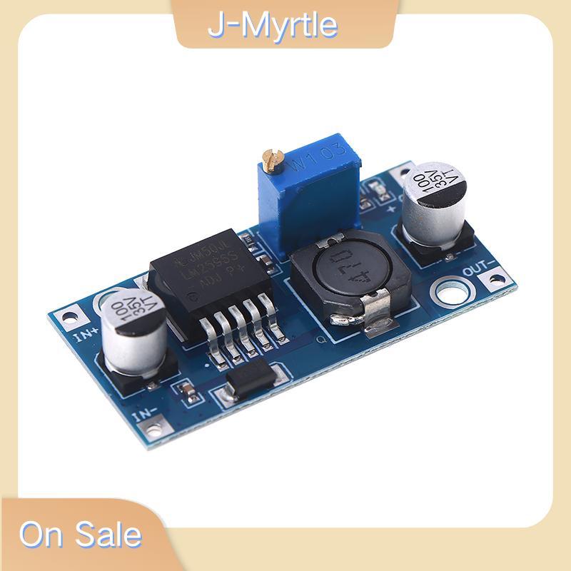 J-Myrtle 1 PC LM2596S Converter DC เป็น DC Converter ตัวควบคุมแรงดันไฟฟ้าประสิทธิภาพสูง 3.0-40V ถึง 