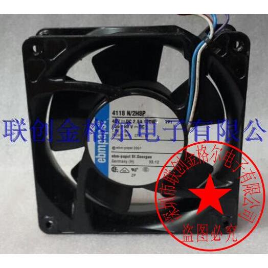 [พัดลมระบายความร้อนพร้อมสต็อก] 4118N/2H3P/2H4/2H5/2H8P/2H8PR/2H8PU 48V2.5 A120W 4 สาย
