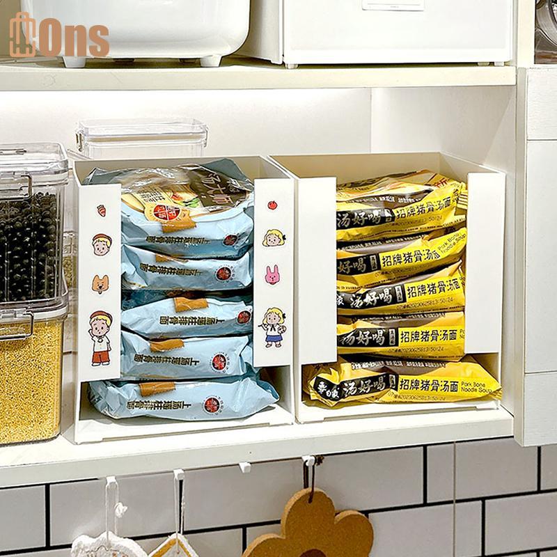Ons Korea Ramen Storage Box Noodle Cup Tissue Bins Mask Organizer ที่