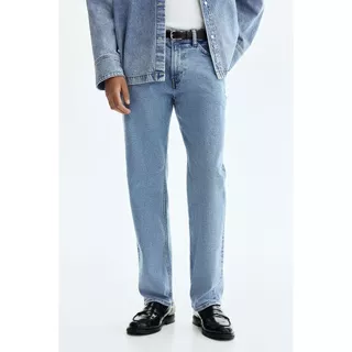 H&M(เอชแอนด์เอ็ม) กางเกงยีนส์ทรงตรง ความยาวปกติ Men Regular Jeans 1311674_3