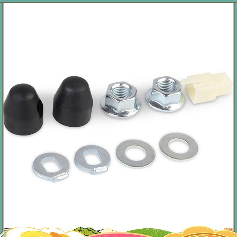 E-Bike ไฟฟ้าจักรยาน Hub Motor Axle Lock Nut /Lock Washer /Spacer /Nut Cover พร้อมเพลา 12 มม.