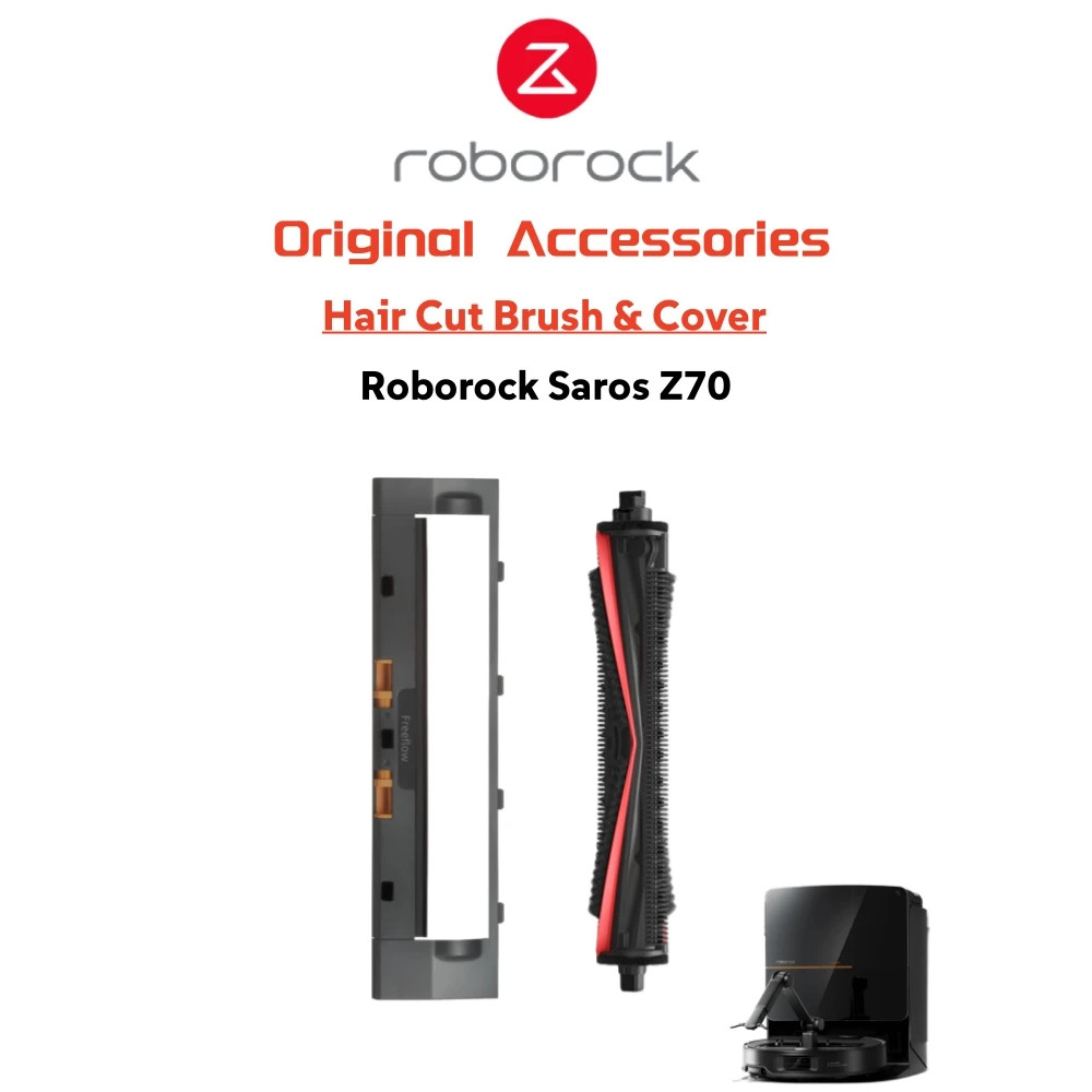 อุปกรณ์เสริม Original Roborock Saros Z70 เครื่องดูดฝุ่นแปรงตัดผม,ฝาครอบเครื่องดูดฝุ่นอุปกรณ์เสริมอะไ