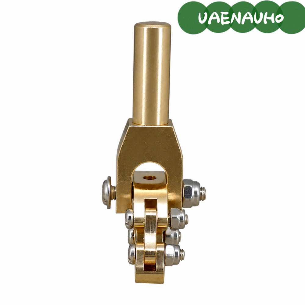 UAENAUH0 Fret Press Tool, สีทองเหลืองกีตาร์ Presser, ทนทาน Fret Press Caul สําหรับ Fret Leveling