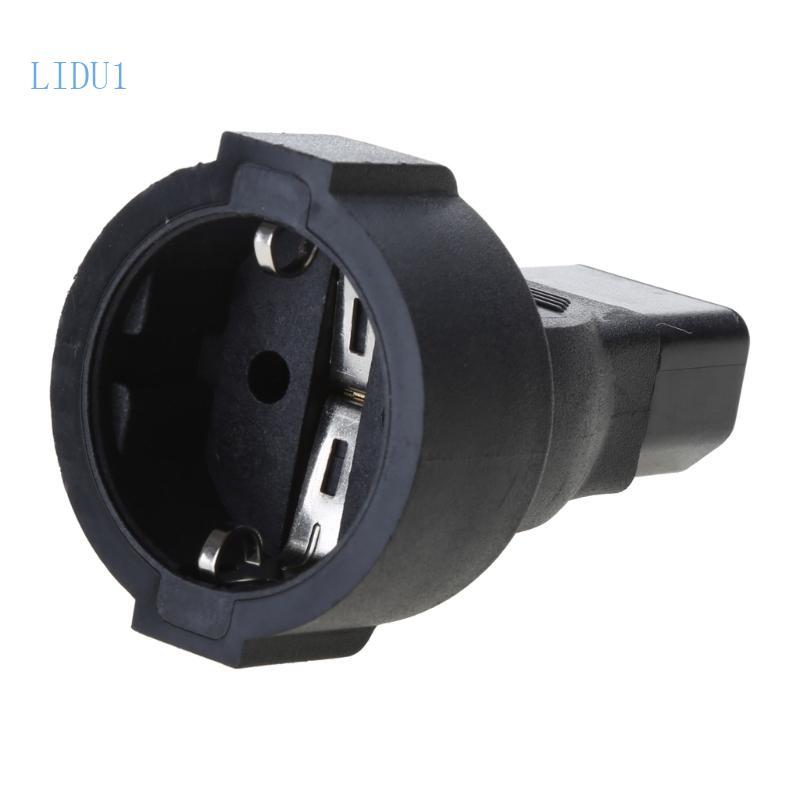 LIDU1 WA-0140 UPS PDU ตะกั่ว IEC 320 C14 ถึง CEE 7 7 อะแดปเตอร์หญิงยุโรป
