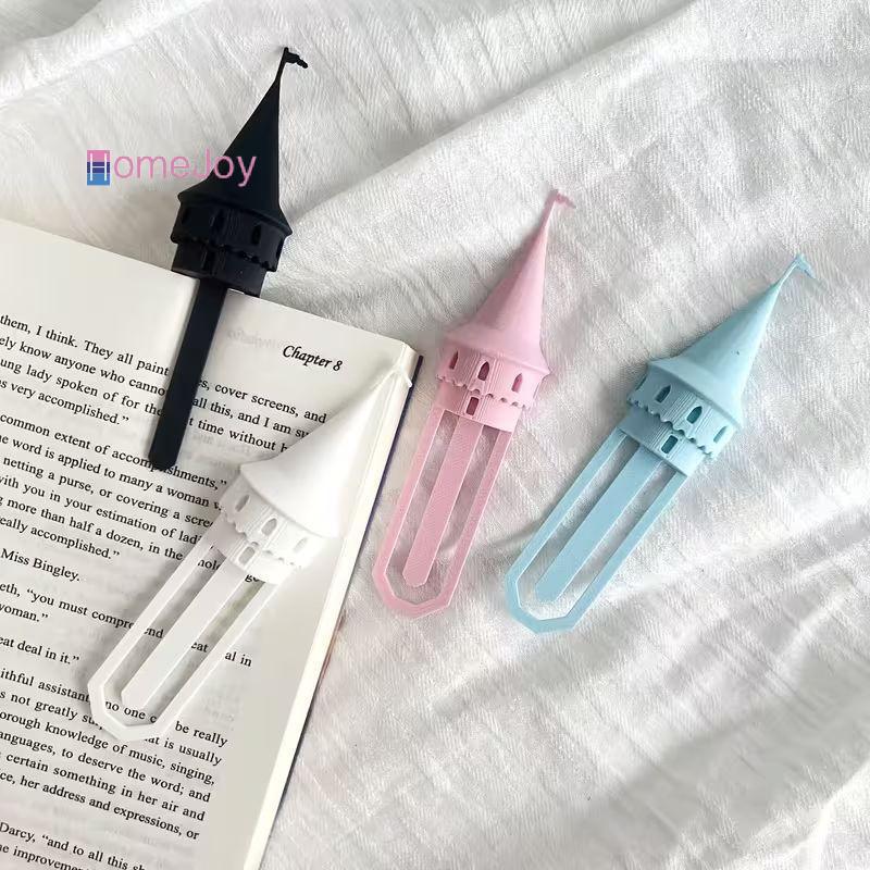 [HomeJoy-t] 3D การพิมพ์ Magic Castle บุ๊คมาร์คปราสาทรูปร่างแปลกหน้า Marker Handmade สนุกอ่านเครื่องเขียนอ่านอุปกรณ์เสริม