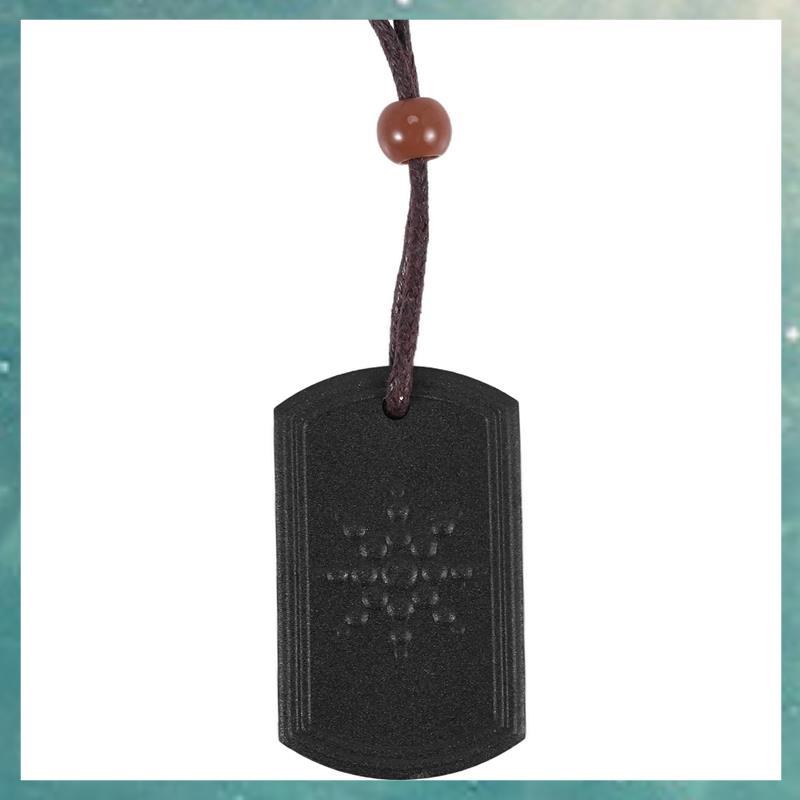 T QLI Volcanic Rocks จี้สร้อยคอ Anti EMF จี้ป้องกันรังสี Scalar Quantum Bio วิทยาศาสตร์ไอออนลบ
