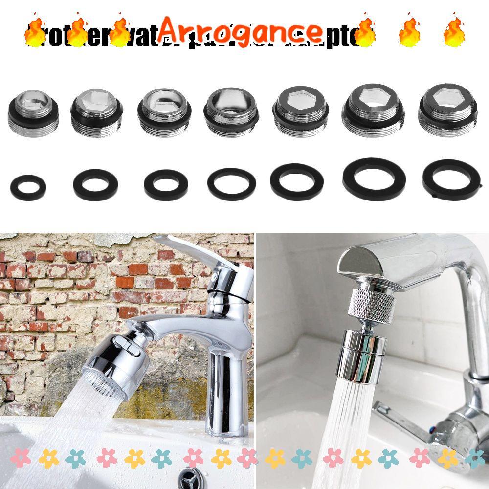 ArrotANCED Faucet Adapter Set, Metal 18/20/22/24mm To 22mm Water Filter Adapter, มีประโยชน์พร้อมเครื