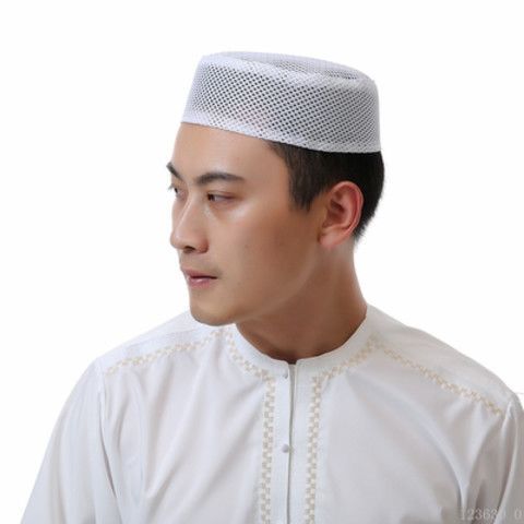 礼拜帽回男士回族帽子男民族风回回2022年新款回民休闲回族帽出游Prayer cap, men’s Hui hat, men’s ethnicstyle Huidsg999.th