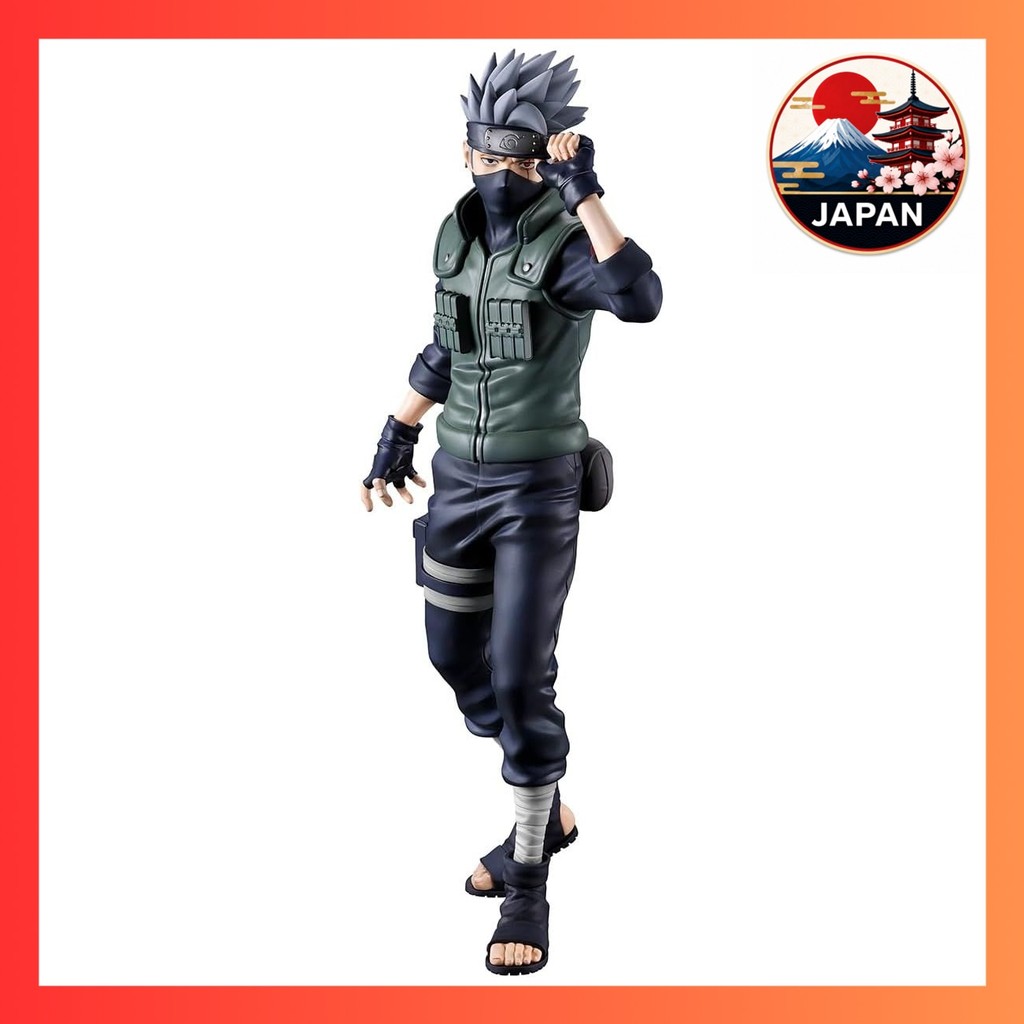 ［Directly from Japan］Ichiban Kuji NARUTO Shippuden Kazekage Recapture C Prize Kakashi Hatake MASTERL