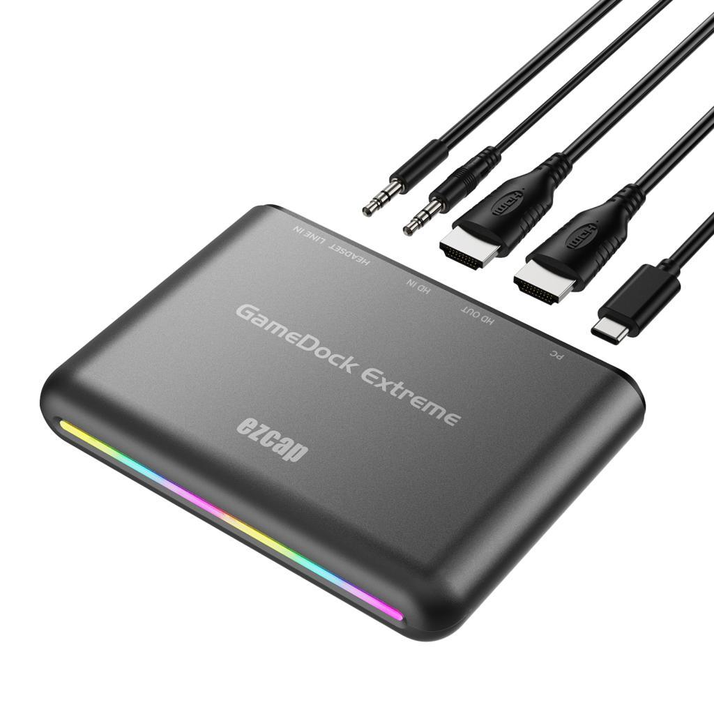 Meihe ezcap360B GameDock Extreme HD Capture Card HDR & VRR รองรับ RGB สีจริง